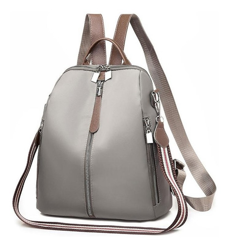Imagen 1 de 2 de Bolsa Backpack Mochila 3 Cierres Elegante Envío Gratis