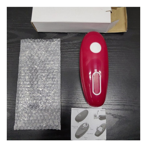 Abrelatas Eléctrico, Abrelatas Con Pilas Para Personas Y De Rojo.