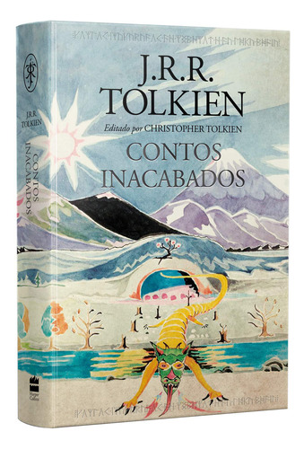 Livro Contos Inacabados + Pôster J R R Tolkien - Capa Dura