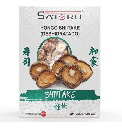 Hongo Shiitake Deshidratado 80g 