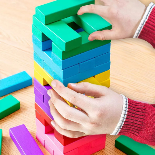 Compatible Jenga Gigante De Madera Juego De Mesa