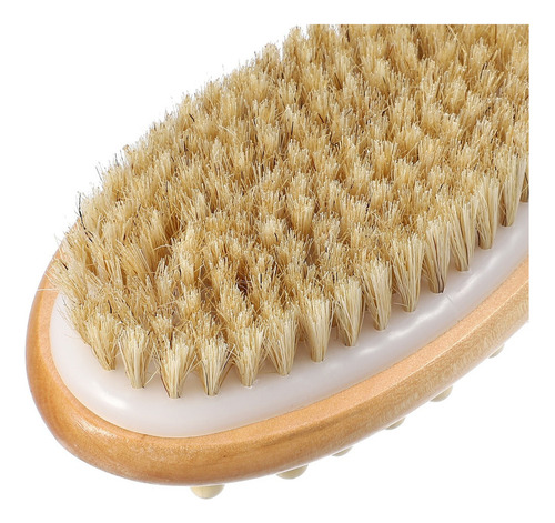 Cepillo De Baño De Madera Para Masaje De Espalda Con