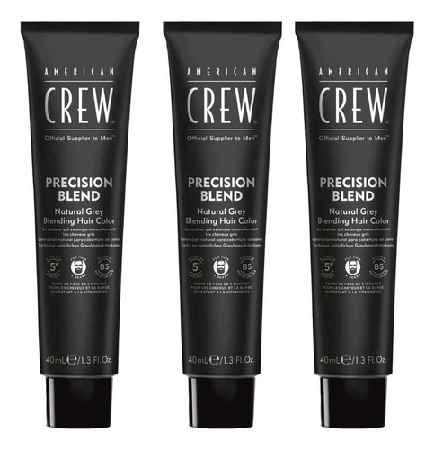 American Crew - Tinte Temporal Para El Cabello Para Hombre,