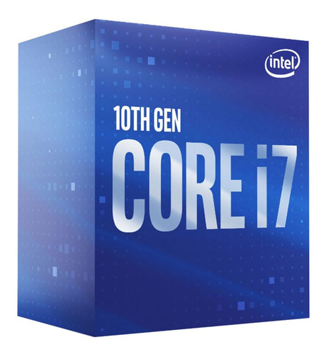 Imagen 2 de 4 de Procesador Intel Core i7-10700 BX8070110700 de 8 núcleos y 4.8GHz de frecuencia con gráfica integrada