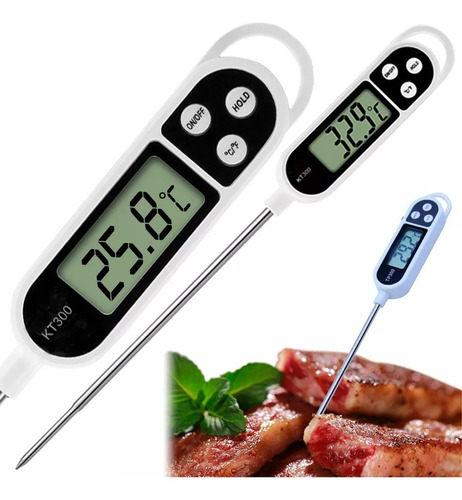 Termometro Digital Alimentos Cocina Liquidos Carne Bebidas