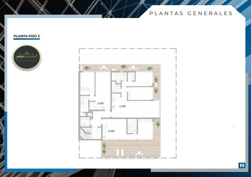 Imagen 9 de 11 de Urban Punta Carretas Ii (101) - Venta Apartamento 1 Dormitorio En Punta Carretas - Terraza - En Obra Estrena 2023!