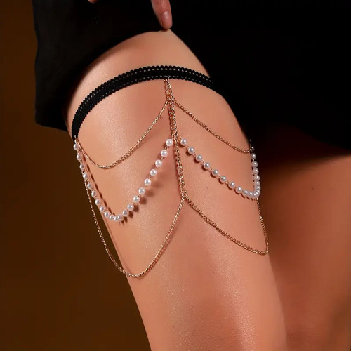 Colgante Para Pierna. Elástico Y Ajustable . Liga Accesorio