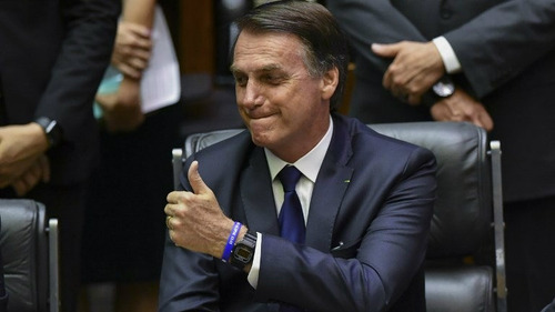 3 Relógio Bolsonaro Presidente 2019 + 42 Baterias Reposição
