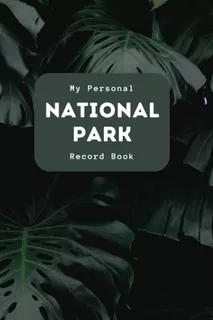 Libro: National Parks Record Book | Travel Journal And Log |