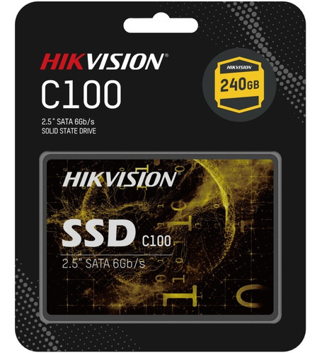 Imagen 4 de 4 de Disco Solido Ssd Hikvision 240gb Sata 3 3d Nand Pc Notebook