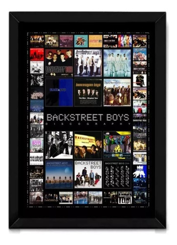 Quadro Backstreet Boys Aj Mclean Howie Dorough Nick Carter