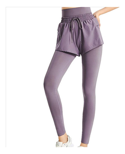 Leggins Con Falda De Tenis Y Bolsillos Para Mujer Estilo Ca