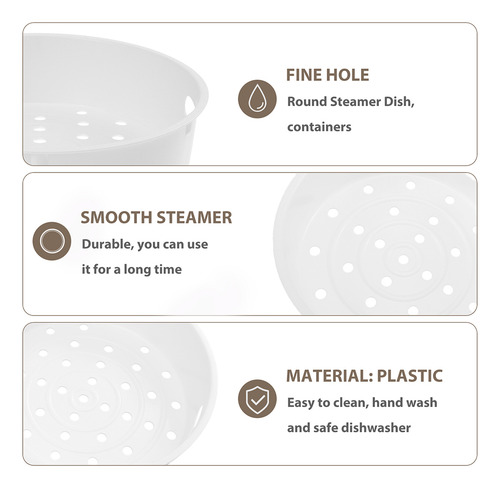 Plato Vaporero Multifunción Thicken Steamer Container