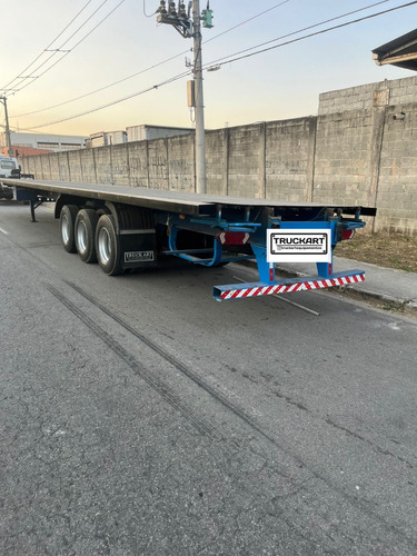 Carreta Bau 03 Eixos Larga Lateira Ou Projeto Beluga
