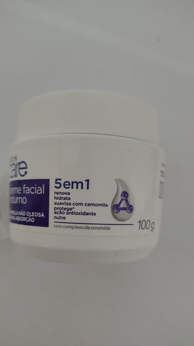 Avon Care Creme Facial Hidratante Noite Com Ceramida+ Brinde Todo Tipo De Pele Noite