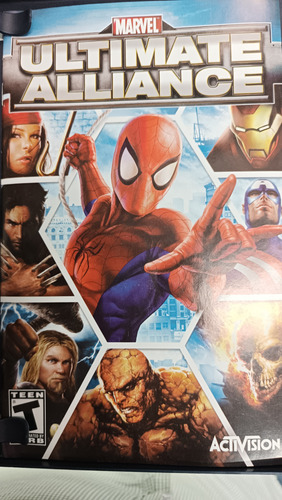 Ultimate Alliance Para Ps2 Original Físico (Usado)