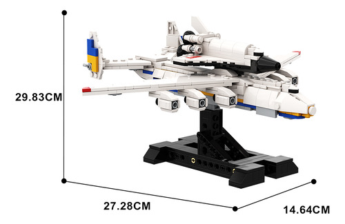 Bloque De Construcción Del Avión De Combate Antonov An-225