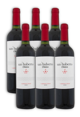 San Huberto Vino Cabernet Syrah Caja X6u 750ml La Rioja