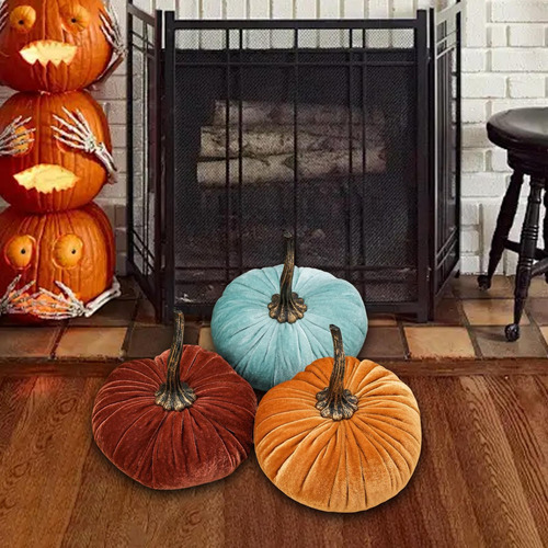 3 Calabazas De Terciopelo, Calabazas De Acción De Estilo B
