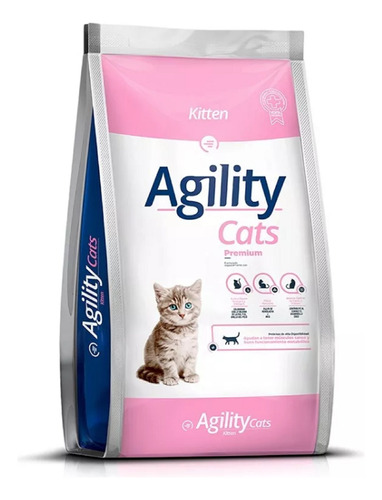 Alimento Agility Gato Cachorro  Kitten En Bolsa  X 10 Kg