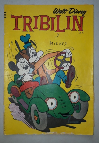 Comics Tribilin / N°6/ $15.000 / Zigzag/ 1967.