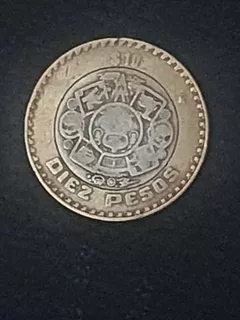 Moneda 10 Pesos, Con Error De Acuñación Sin Fecha