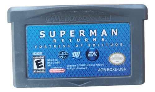 Videojuego Superman Returns Nintendo Game Boy Advance Gba (Reacondicionado)