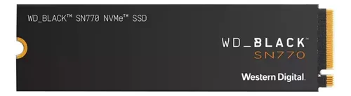 Disco sólido interno Western Digital WD Black SN770 WDS200T3X0E 2TB preto Menor preço em Disco sólido interno Western Digital WD Black SN770 WDS200T3X0E 2TB preto