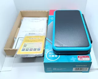 Nintendo 3ds New 2ds Xl Standard Color Negro Y Turquesa