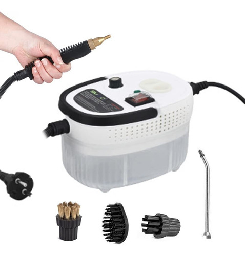 Limpiador De Vapor De 2500w Para Limpieza Automóviles Hogar