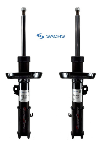 Imagen 2 de 6 de Kit X4 Amortiguadores Sachs Chevrolet Cruze 1.4t 2016+