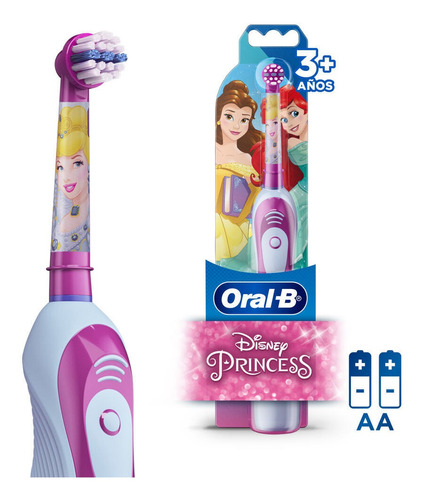 Cepillo Eléctrico Oral-b Kids Princess De Disney +3 Años