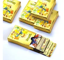 Comprar Tarjetas Pokemon Juegos De Cartas Pokemon 55 Cartas Doradas