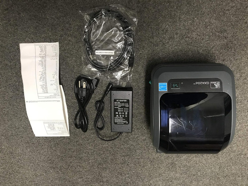 Zebra Gx420d Ethernet Printer Gxadapter, Power, Usb Cables E