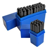 Comprar Marcador Alfanumérico 5mm Aço 36 Peças Pino Punção Marcação