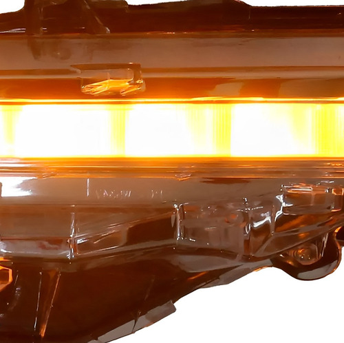 Par Farol + Seta Hilux Sw4 Led Drl 21 22 23 2024 Diamond