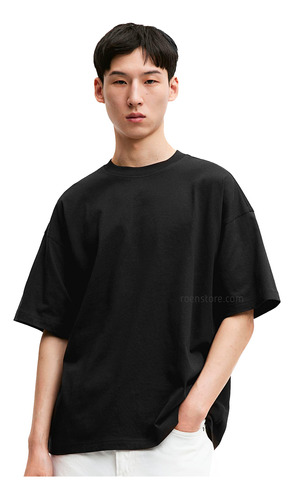 Polo Oversize Unisex Negro