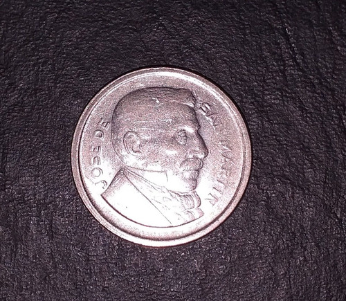 Moneda Argentina 50 Centavos - 1955 - San Martín S/c (Usado)