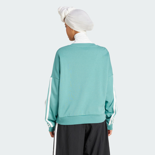 Buzo Adidas Casual Essentials French Terry Mujer Jx7630