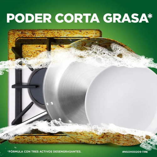 Lavavajillas Líquido Ayudín Lima Y Limón 640 Ml