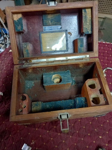 Imagen 6 de 10 de Teodolito Antiguo Italiano Colección Garfio3