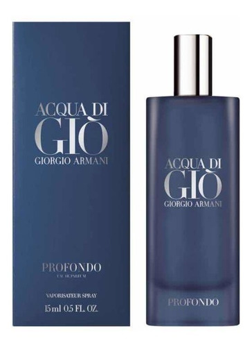 Acqua Di Gió Profondo 15ml Original Sellado ¡¡súper Oferta!!