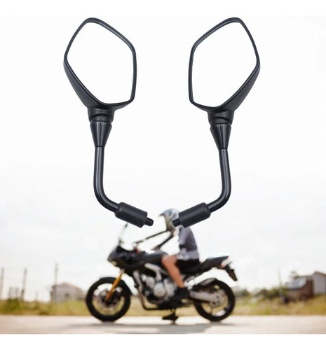 2 Espejos Laterales Prácticos Compatible Con Honda Cb300f