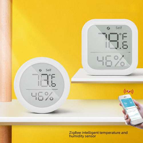 Sensor De Temperatura Y Humedad Zigbee Square - Smart Zigbee