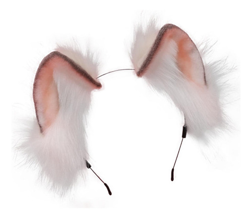 Disfraz De Diadema Con Orejas De Animales Divertidos Crema