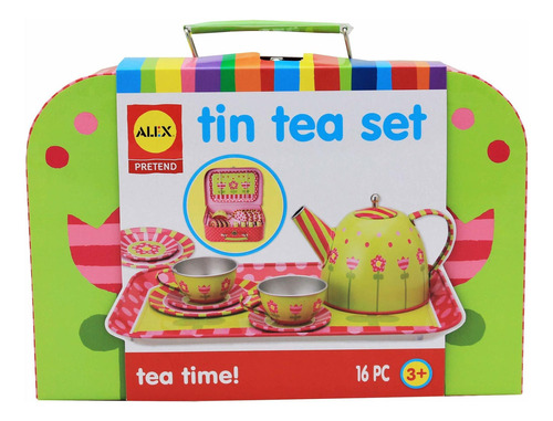 Juego De Té  De Estano Alex Toys. Tgj