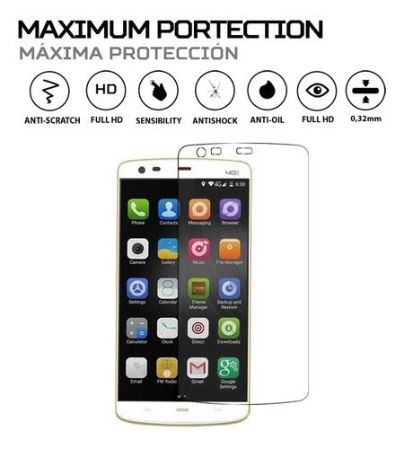 Protector Pantalla Antishock Para Kingzone Z1 Plus