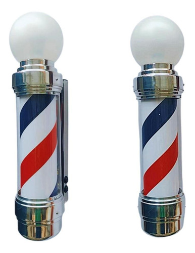 Barber Pole 60cm Voltagem Bivolt Giratório