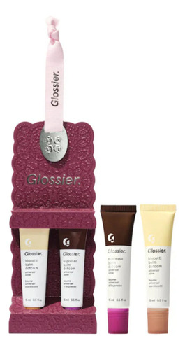 Duo De Bálsamos Tonos Biscotti + Espresso Glossier 15 Ml C/u