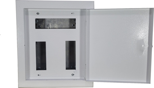 Quadro Distribuição Embutir Com Kit Bifásico 16c Din 100a